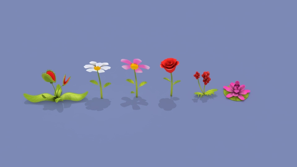 Cartoon Flowers