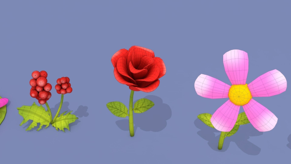 Cartoon Flowers