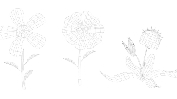 Cartoon Flowers
