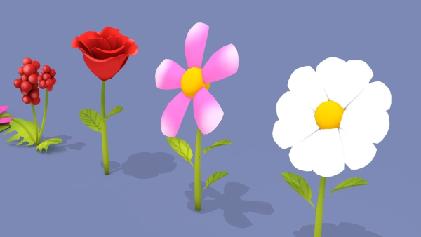 Cartoon Flowers