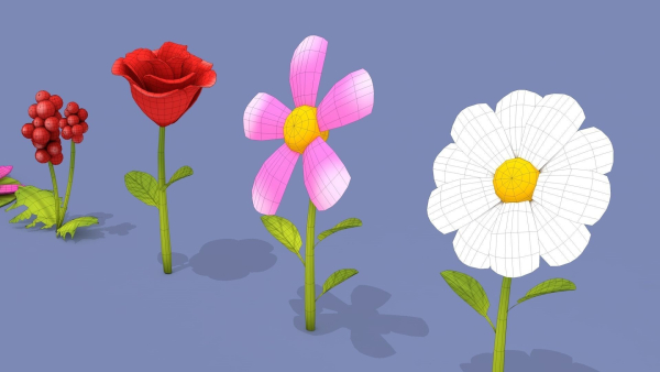 Cartoon Flowers