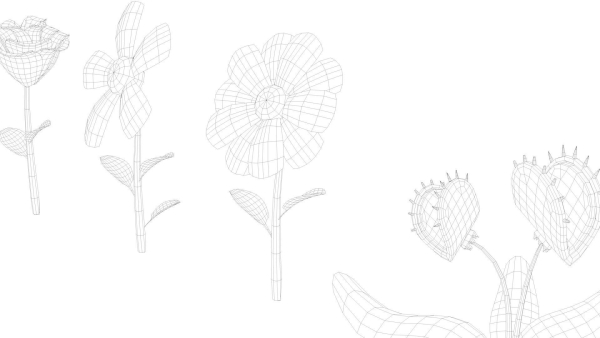 Cartoon Flowers