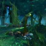 Cartoon Forest Scene 01