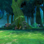 Cartoon Forest Scene 01