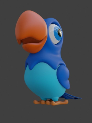 cartoon-parrot-3d-model-max-obj-3ds-fbx-stl-blend