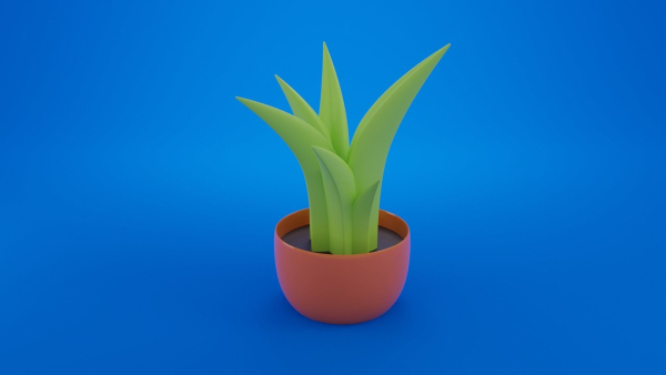 Cartoon plant