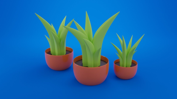 Cartoon plant