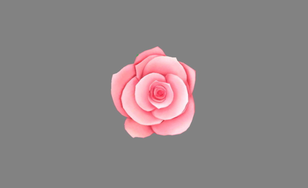 Cartoon roses for Valentine
