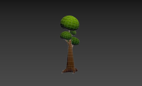 Cartoon Tree 003
