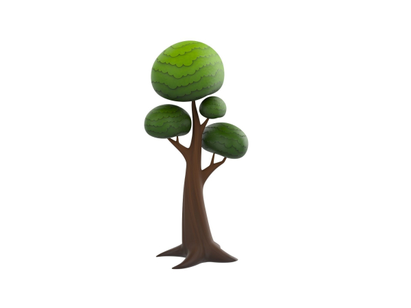 Cartoon Tree 003