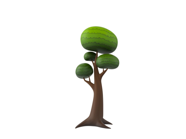 Cartoon Tree 003