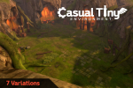 Casual Tiny Environment - Jungle Set