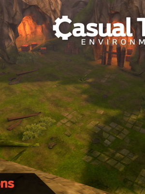 Casual Tiny Environment - Jungle Set