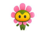 Character071 Flower Mascot
