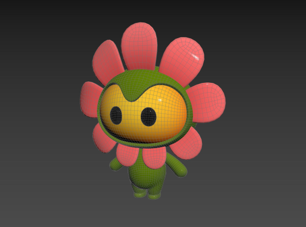 Character071 Flower Mascot