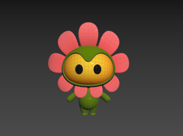 Character071 Flower Mascot