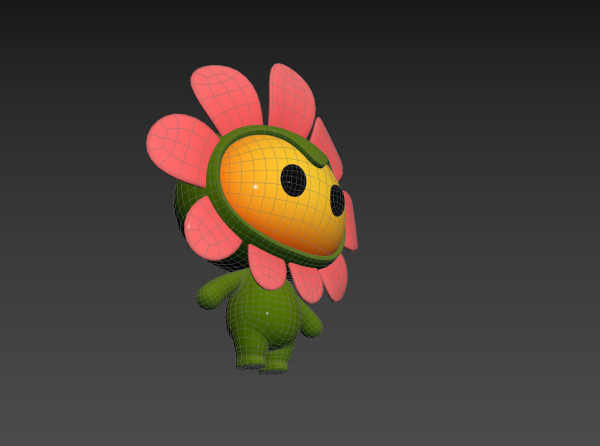Character071 Flower Mascot