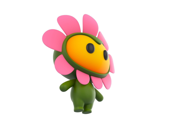 Character071 Flower Mascot