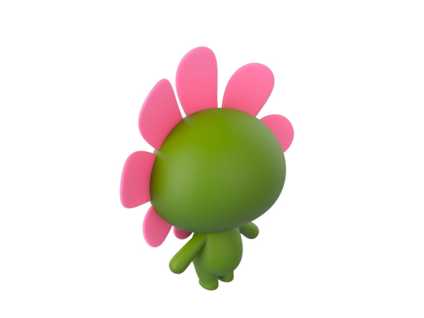Character071 Flower Mascot