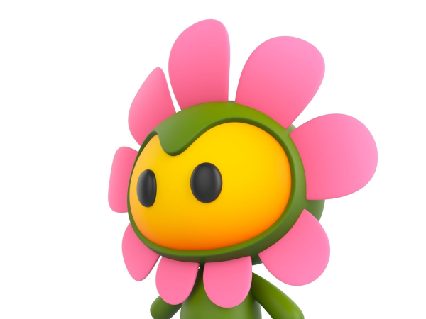 Character071 Flower Mascot