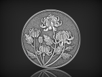 Chrysanthemum Pendant