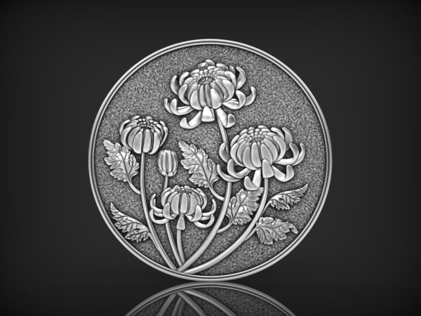 Chrysanthemum Pendant
