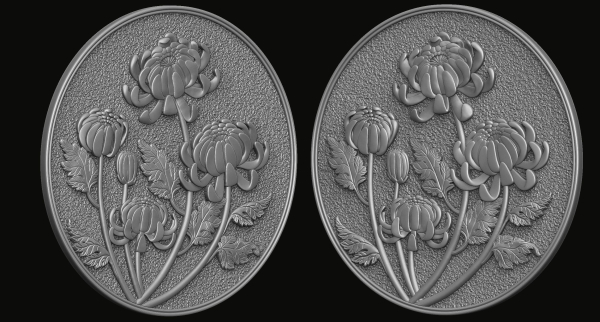 Chrysanthemum Pendant