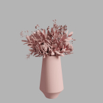 Chrysanthemum vase arrangement