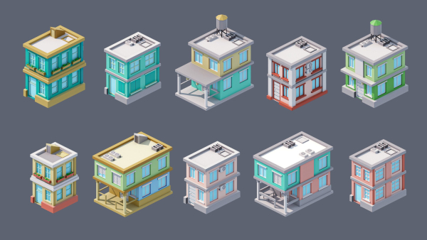 City 3 - Asset Pack by ithappy