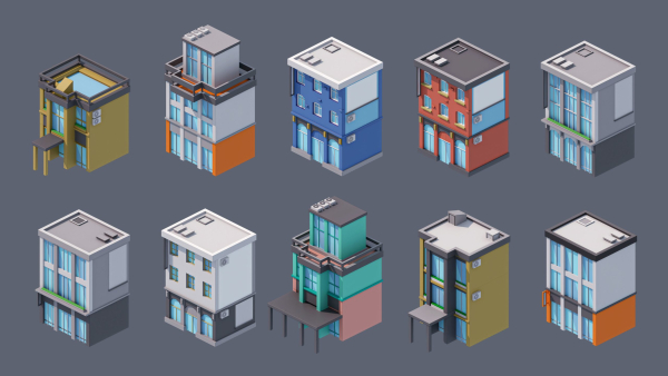 City 3 - Asset Pack by ithappy