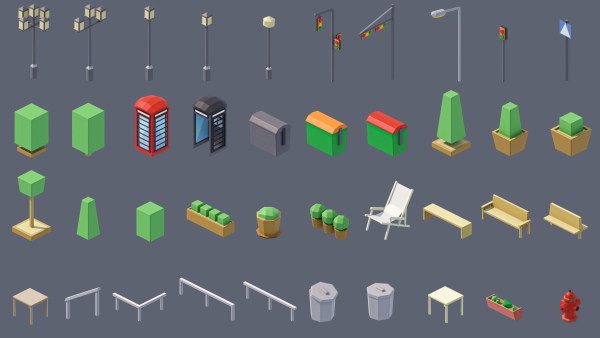 City 3 - Asset Pack by ithappy