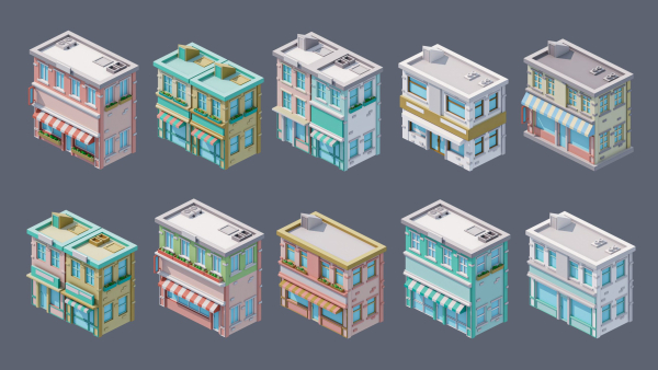 City 3 - Asset Pack by ithappy