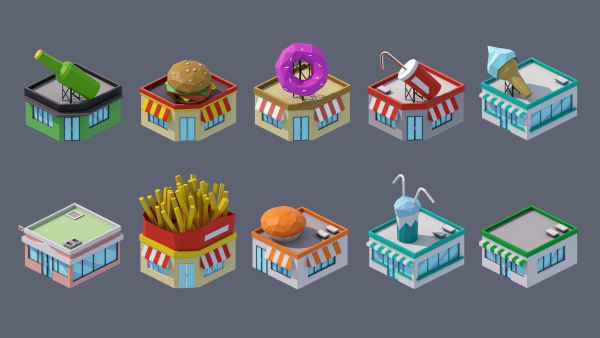 City 3 - Asset Pack by ithappy