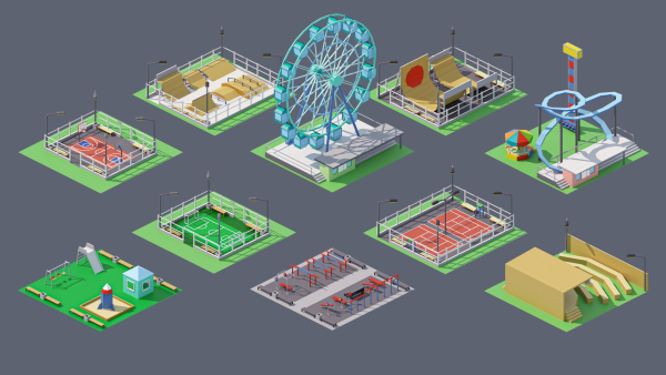 City 3 - Asset Pack by ithappy