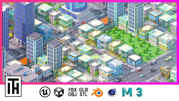 City 3 - Asset Pack by ithappy