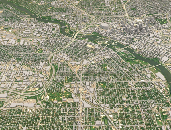 Cityscape  Minneapolis USA