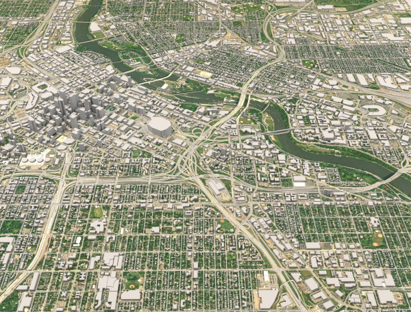 Cityscape  Minneapolis USA