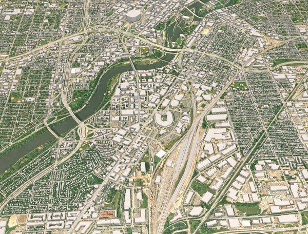Cityscape  Minneapolis USA