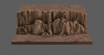 Cliff lowpoly V01