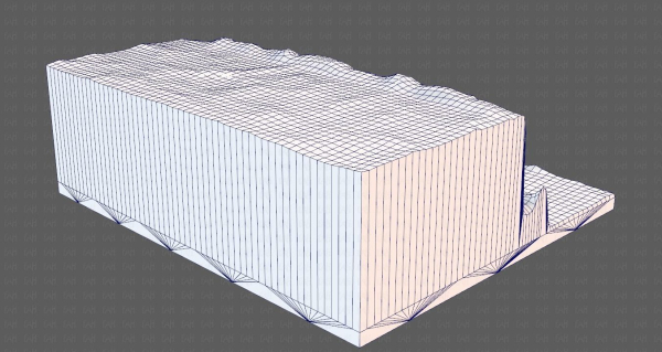 Cliff lowpoly V01