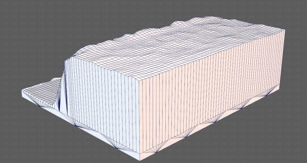 Cliff lowpoly V01