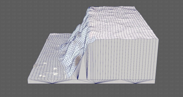 Cliff lowpoly V01