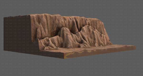 Cliff lowpoly V01