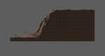 Cliff lowpoly V01