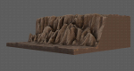 Cliff lowpoly V01