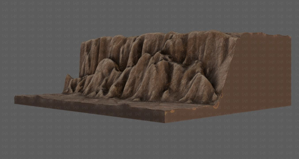 Cliff lowpoly V01