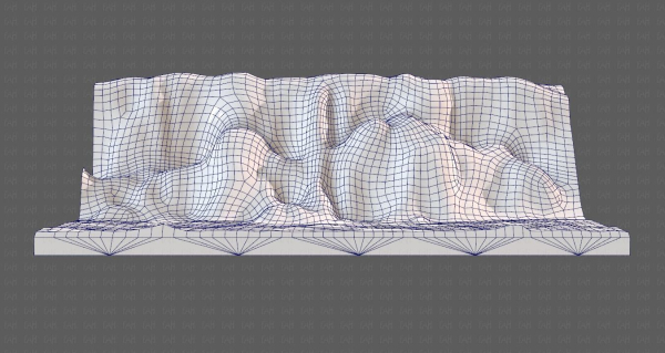 Cliff lowpoly V01
