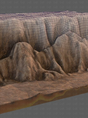 Cliff lowpoly V01