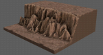 Cliff lowpoly V01