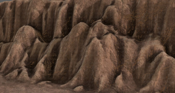 Cliff lowpoly V01